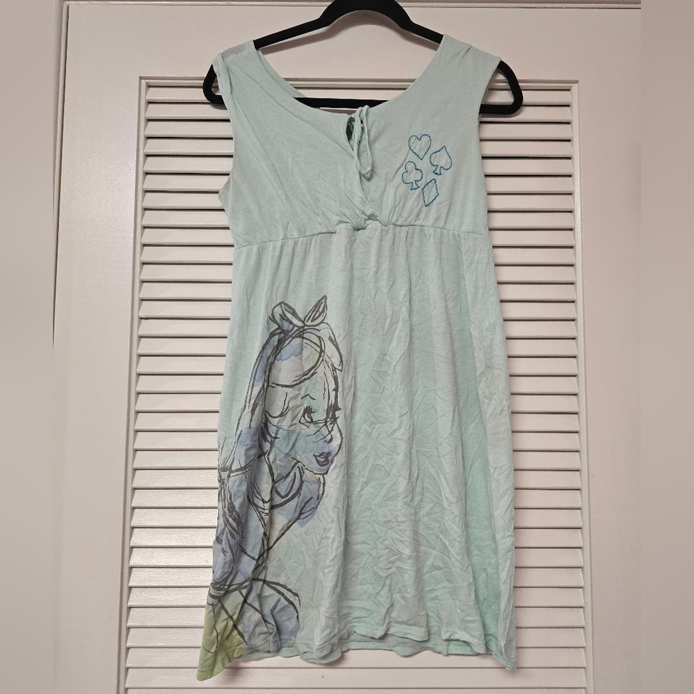 Disney Couture - 100% Cotton Tinkerbell Lightweight Pajama Nightgown Dress